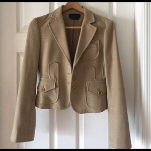 BCBGMaxAzria Tan Blazer